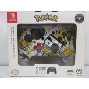 Nintendo Switch Grafitti Enhanced Wireless Controller Pokemon Pikachu New Sealed